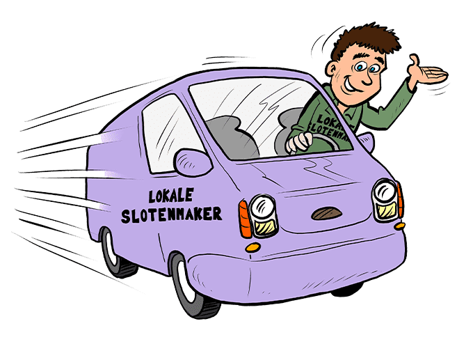 De slotenmaker komt eraan
